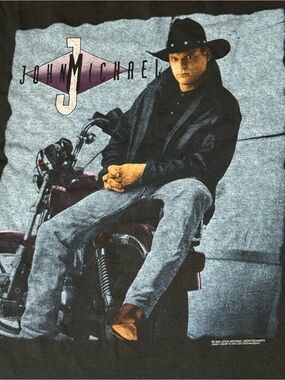 Vintage 1994 John Michael Montgomery Country Tour Tee XL Nice Man Single Stitch